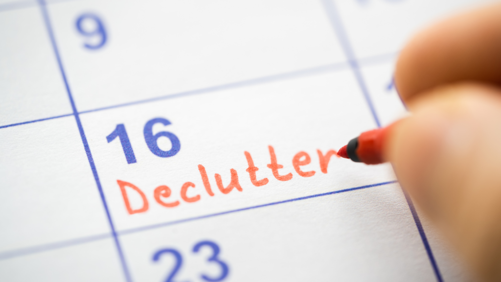 how to declutter your house in one day